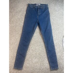 Topshop High Rise Joni Skinny Jeans Womens Size 8‎